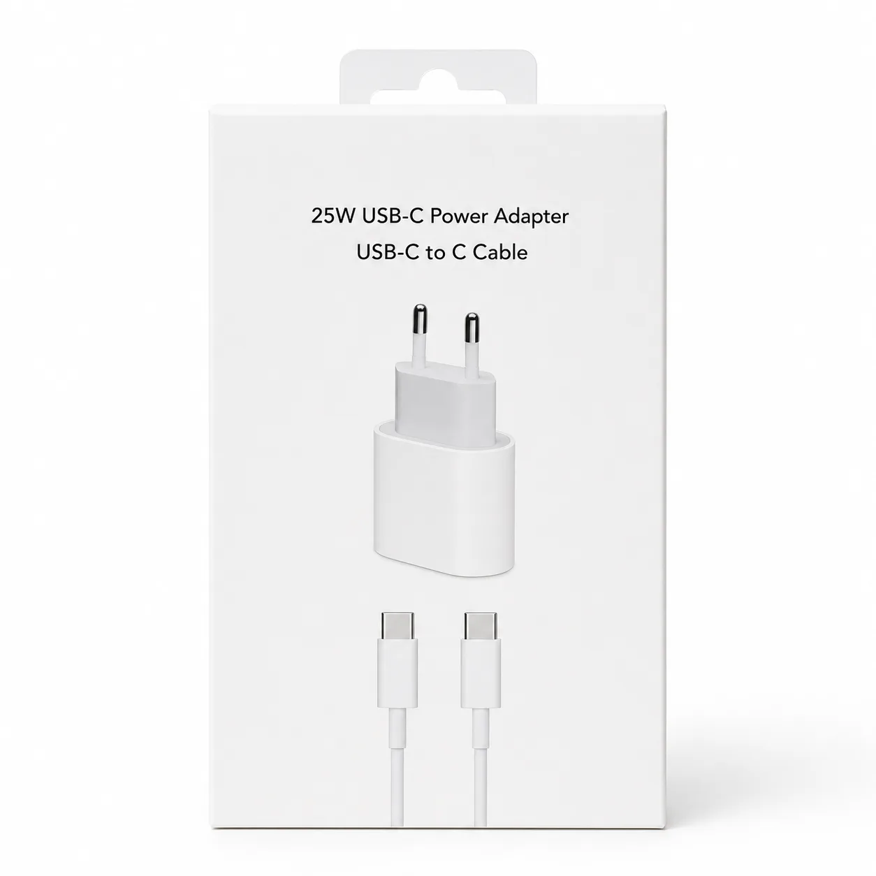 Carregador iPhone 15 -16 USB-C com Cabo - 25W