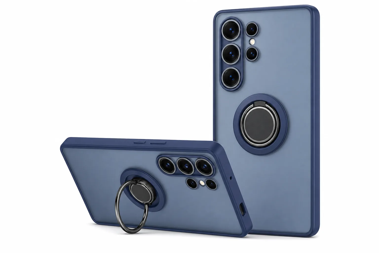 Capa Samsung Galaxy S25 Ultra 5G Premium Ring Azul